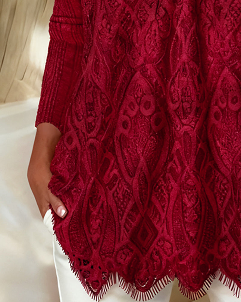 Top Vierkante Hals Oksel Kant