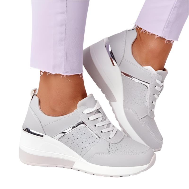 Dames sneakers - stijlvolle lichtgewicht trainers met gewatteerde binnenzool
