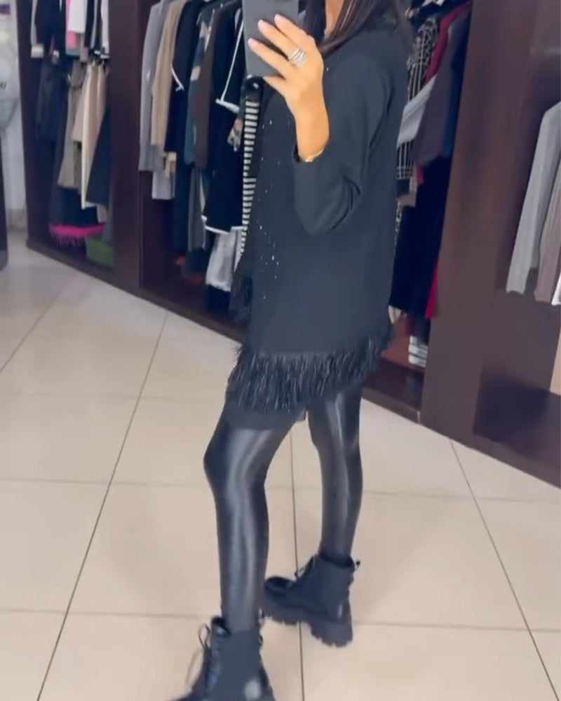 Hem Top Mode Strasssteen