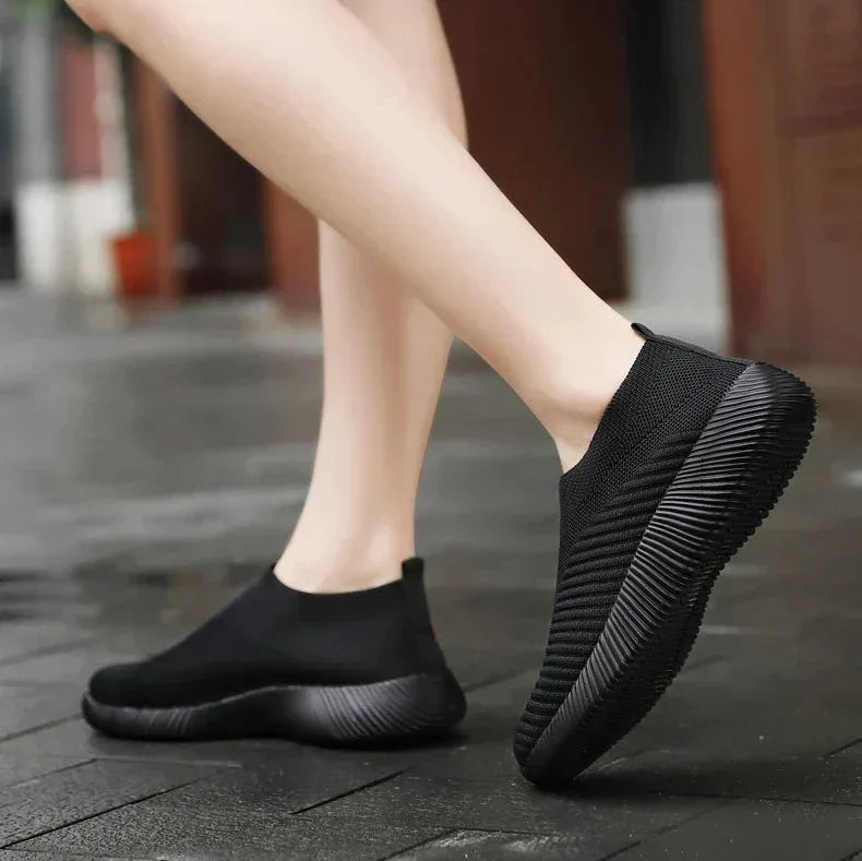 Slip-on sneakers - ademende damesschoenen voor elke dag