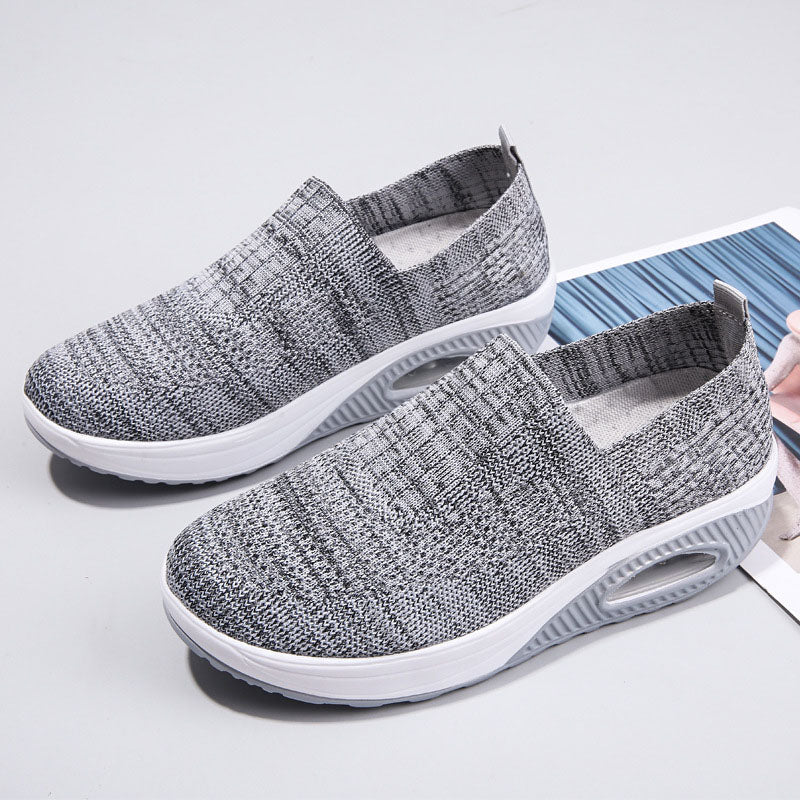 Slip-on sneakers - gezellige dames luchtkussen schoenen