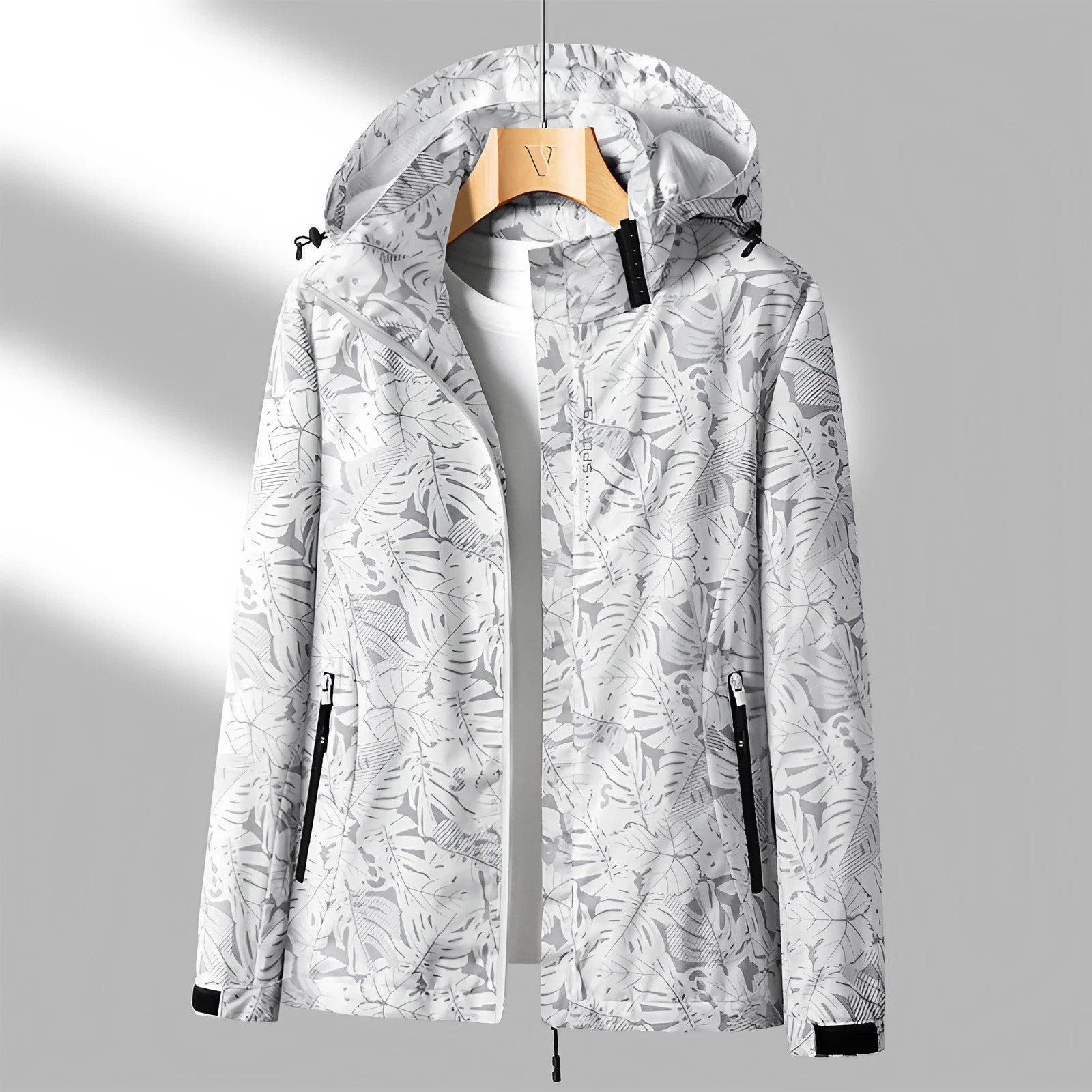 Dames lichte hoodiejacket - trendy outdoor jacket voor vrouwen