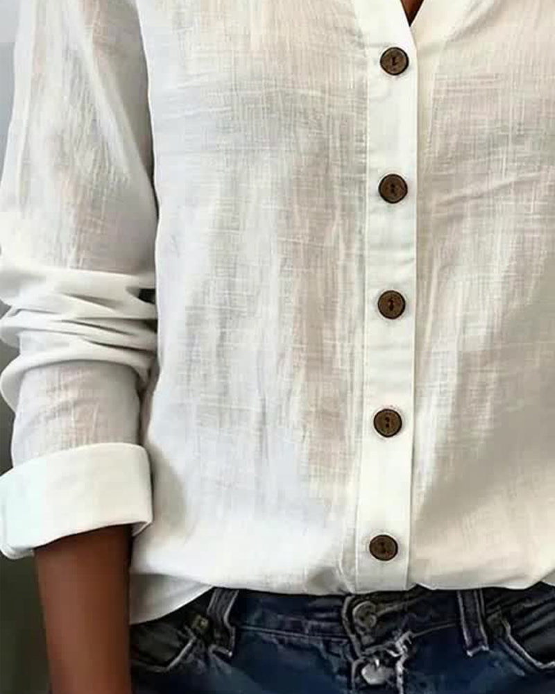 Shirt V-hals Veelzijdig