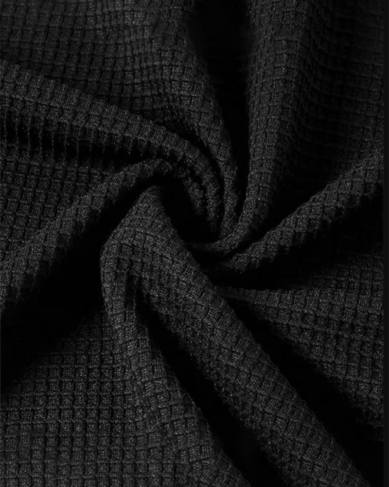 Top Met Revers En Contrasterende Kleur Inzetstukken