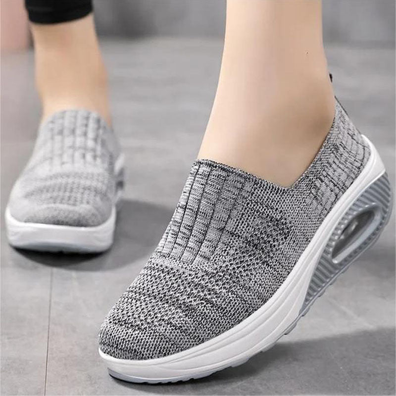 Slip-on sneakers - gezellige dames luchtkussen schoenen