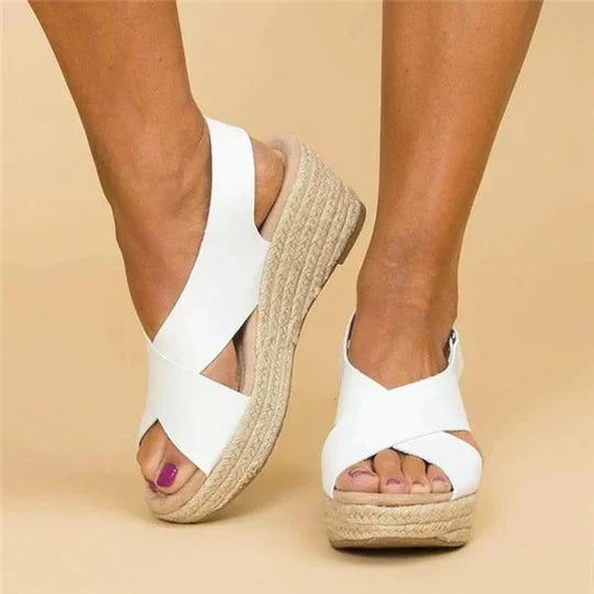 Dames wedge sandalen - gezellige espadrille stijl voor zomerse uitjes