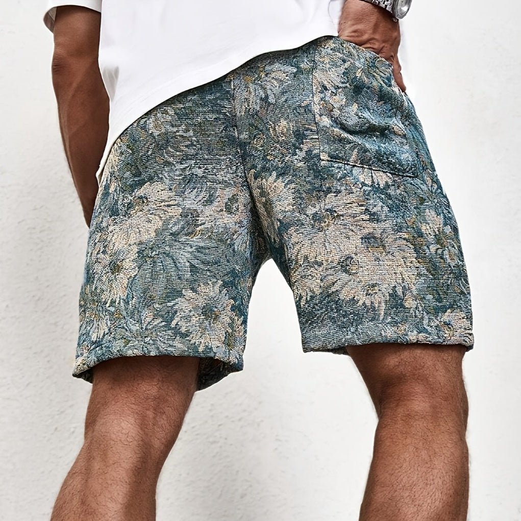 Giovanni Korte Broek Met Bloemenprint