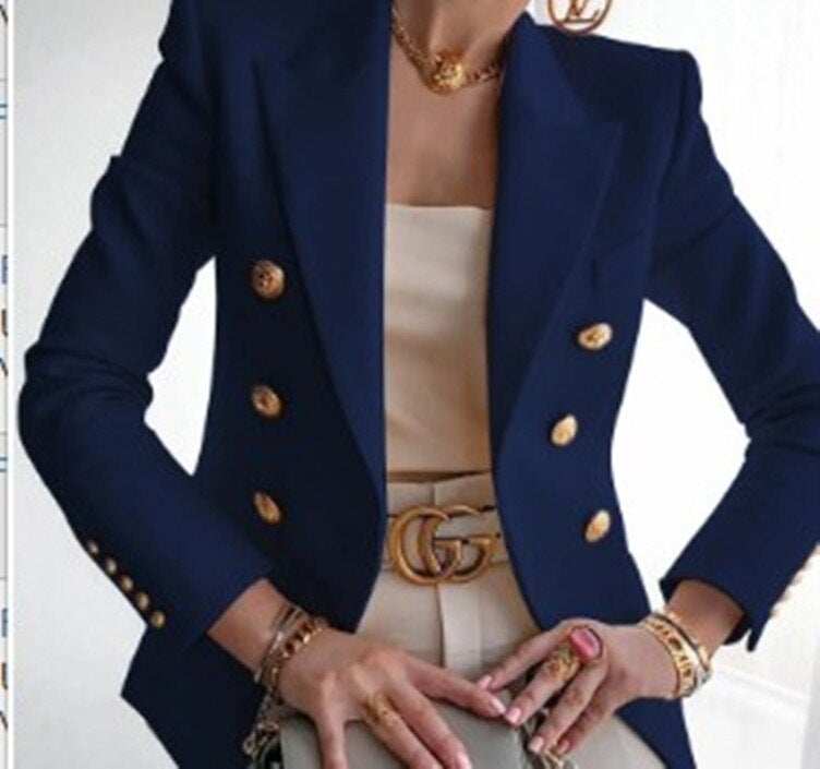Dames tailored blazer - elegante bovenkleding voor kantooromgevingen