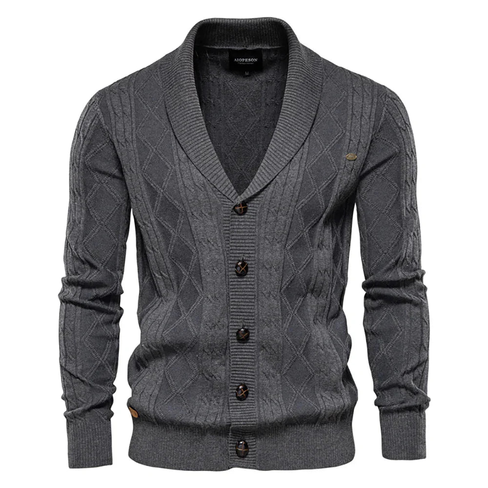 Olivier | Heren Cardigan met Knopen