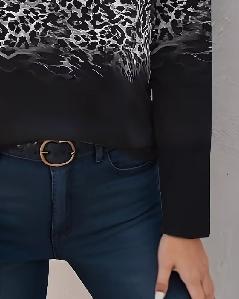 Top Rits Luipaard En Zebra Print