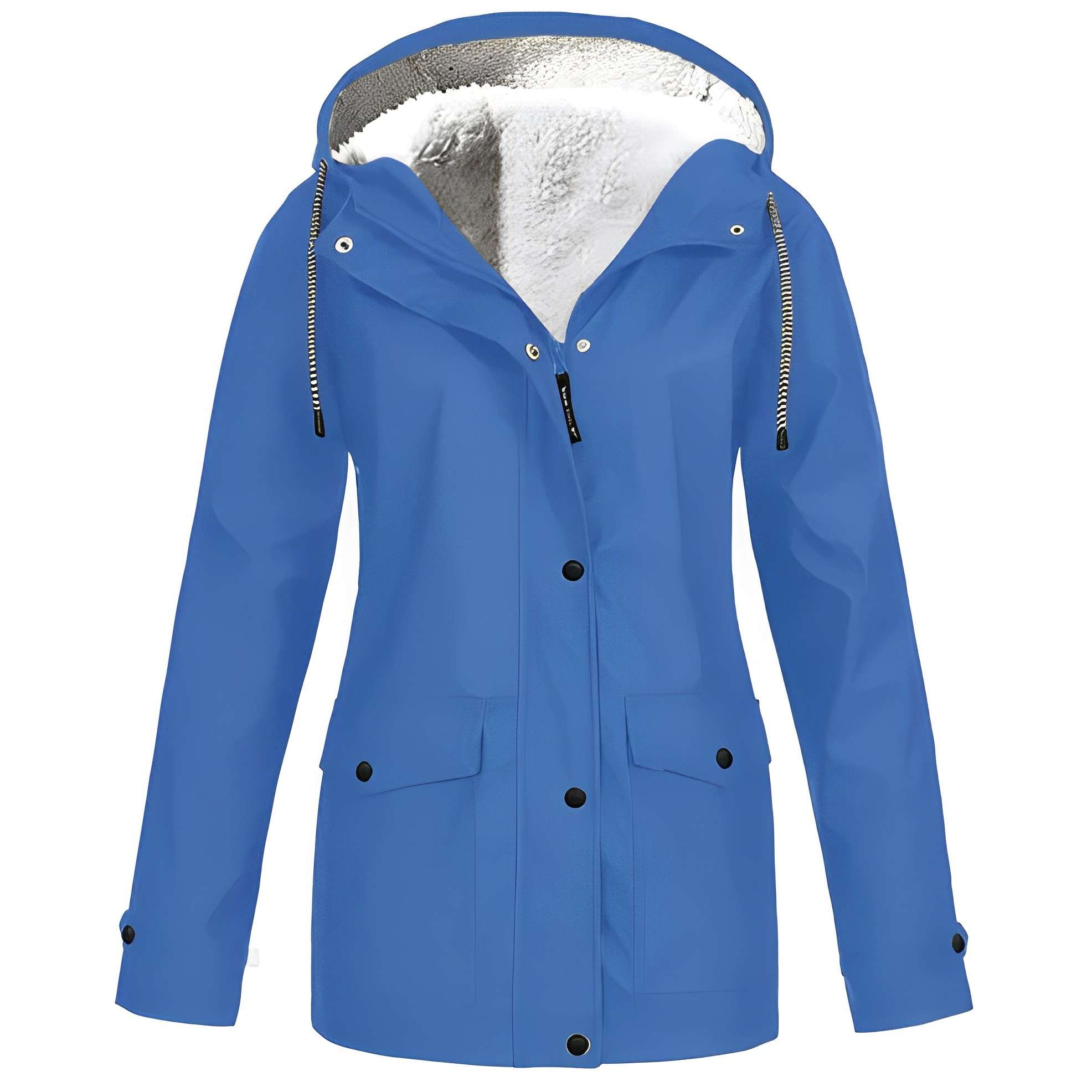Waterdichte fleece-gevoerde jas - functionele damesouterwear