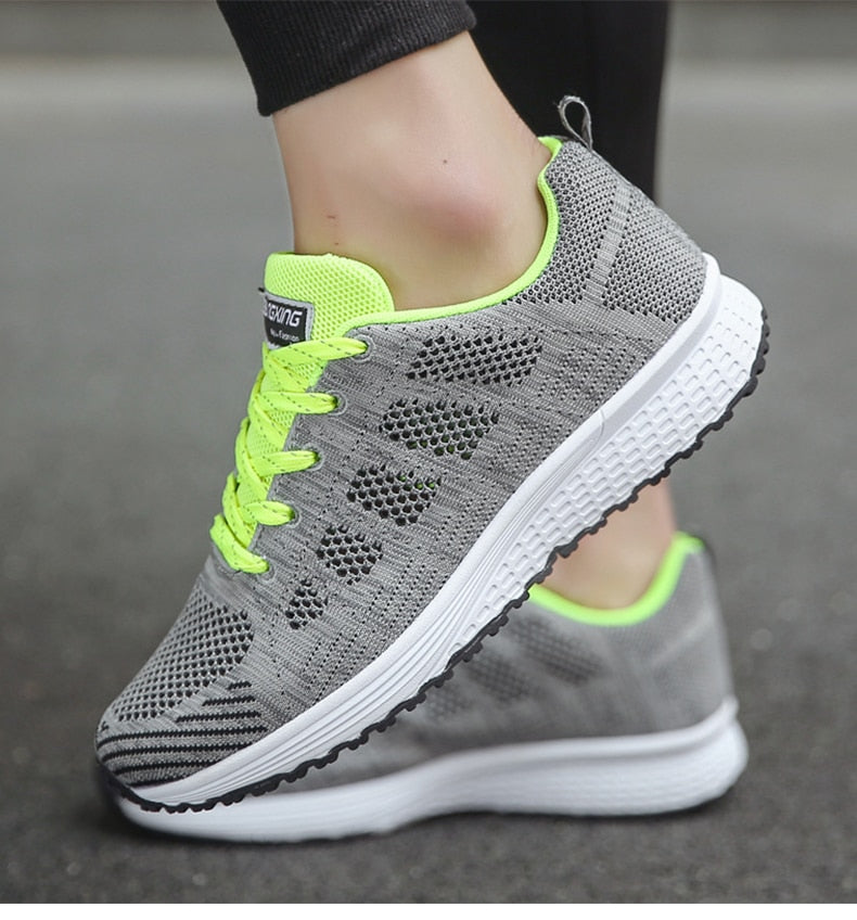 Hardloopschoenen - ademende fitness trainers voor dames