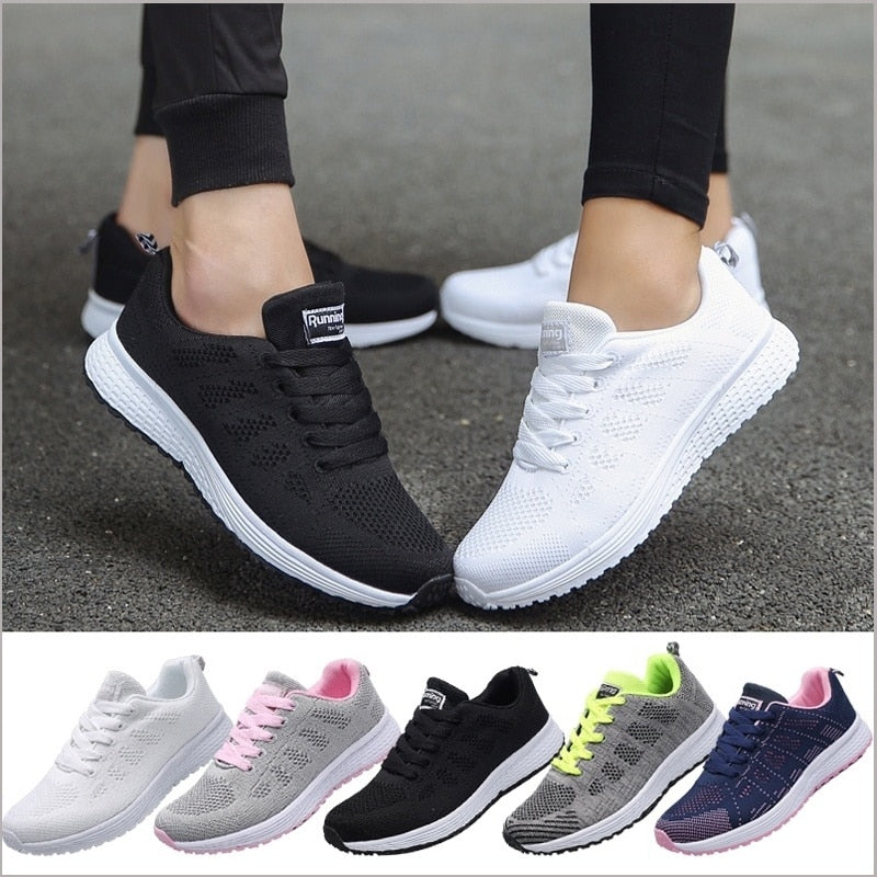 Hardloopschoenen - ademende fitness trainers voor dames