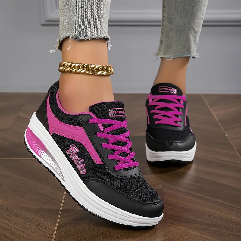 Dames fashion sneakers - stijlvolle sneakers voor elke dag van kwaliteitsmateriaal