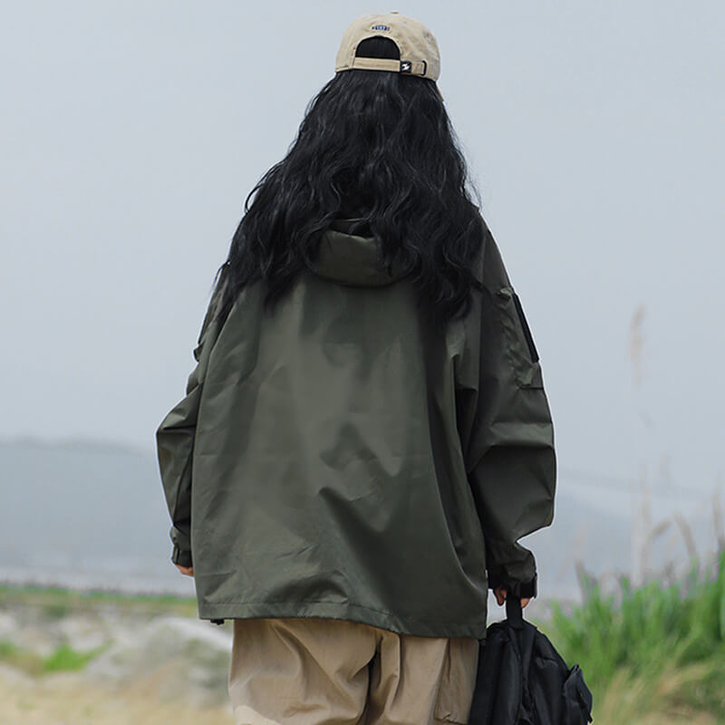 Waterdichte oversized jas - stijlvolle damesouterwear voor elke gelegenheid