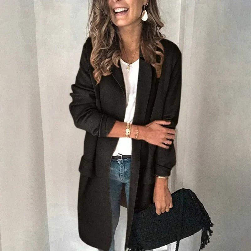Dames casual blazer - elegante voor kantoor en vrije tijd