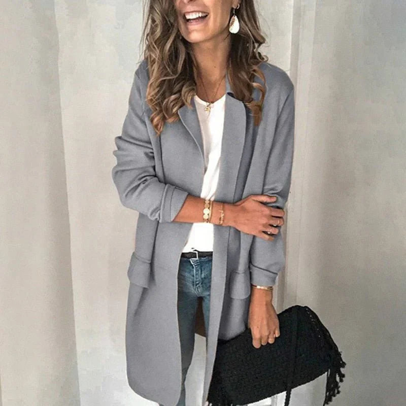 Dames casual blazer - elegante voor kantoor en vrije tijd