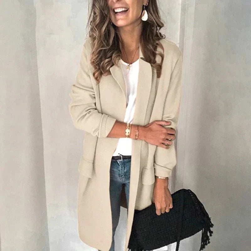 Dames casual blazer - elegante voor kantoor en vrije tijd
