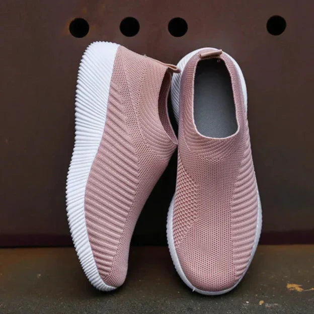Slip-on sneakers - ademende damesschoenen voor elke dag