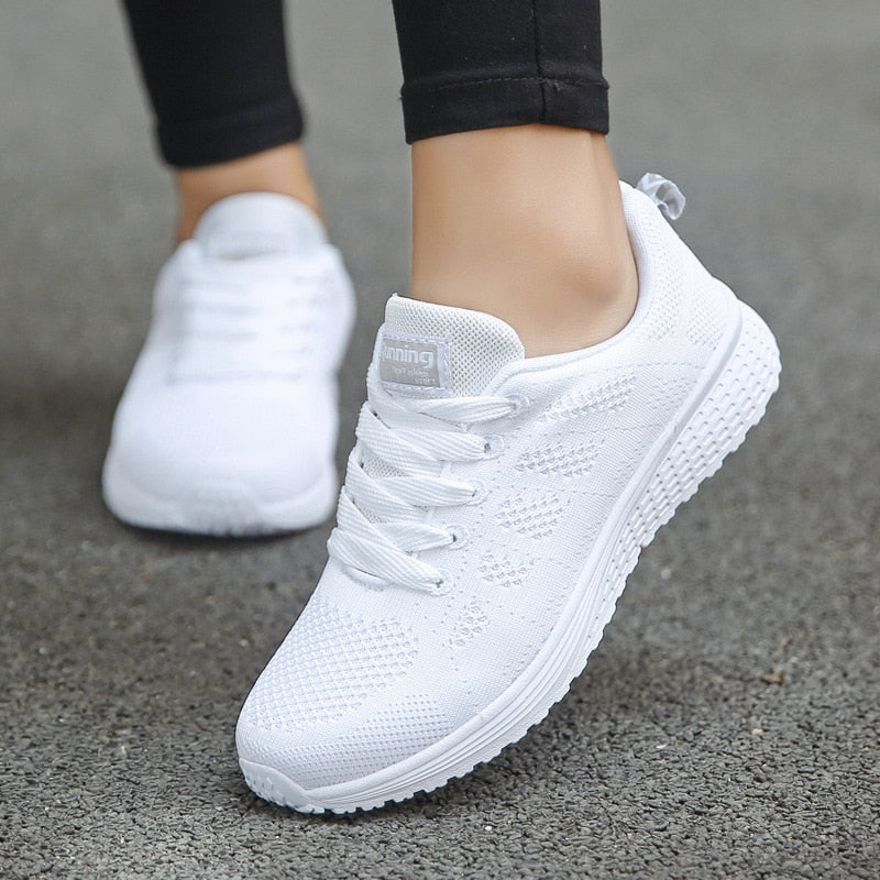 Hardloopschoenen - ademende fitness trainers voor dames
