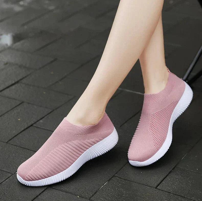 Slip-on sneakers - ademende damesschoenen voor elke dag