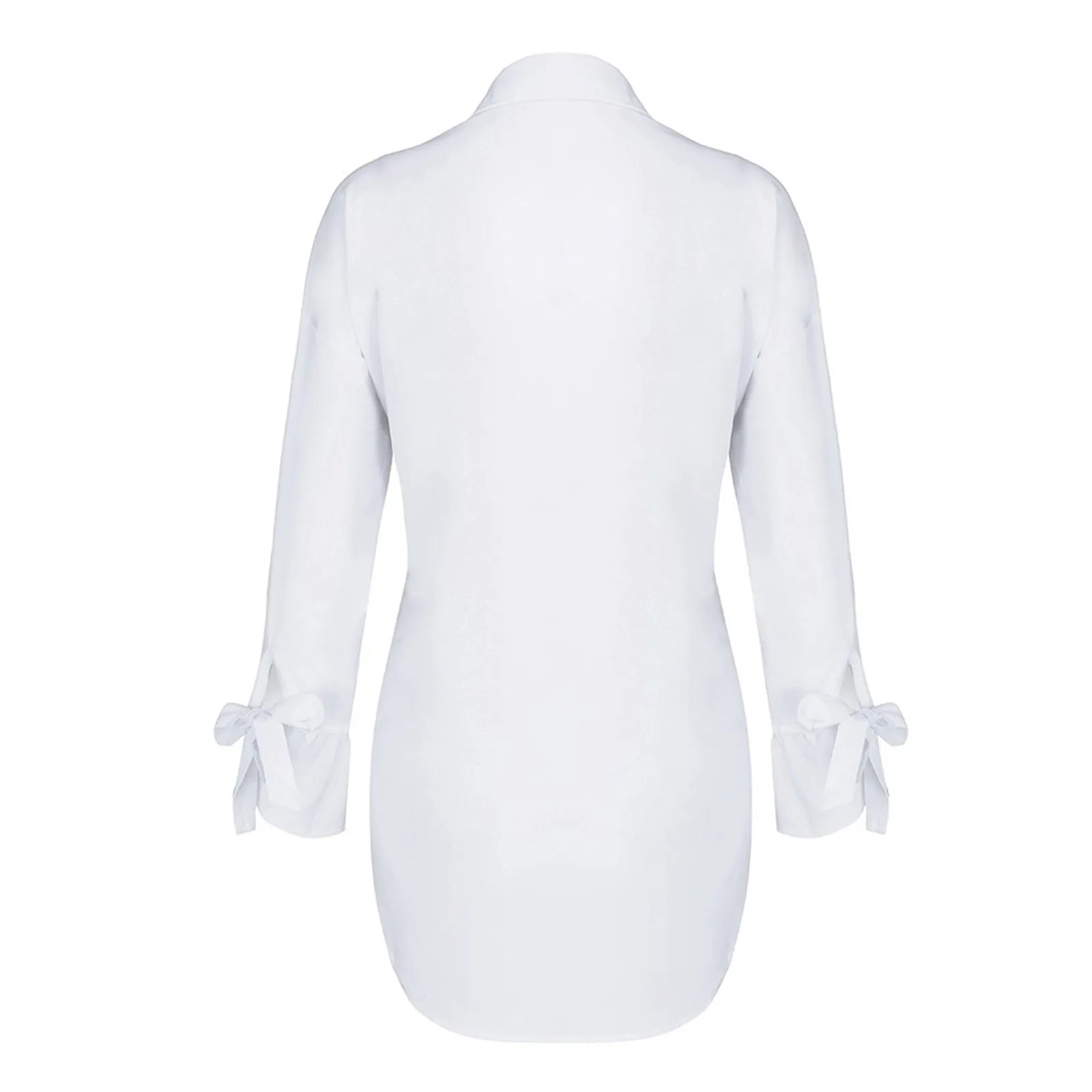 Zakelijke dames blouse met lange mouwen