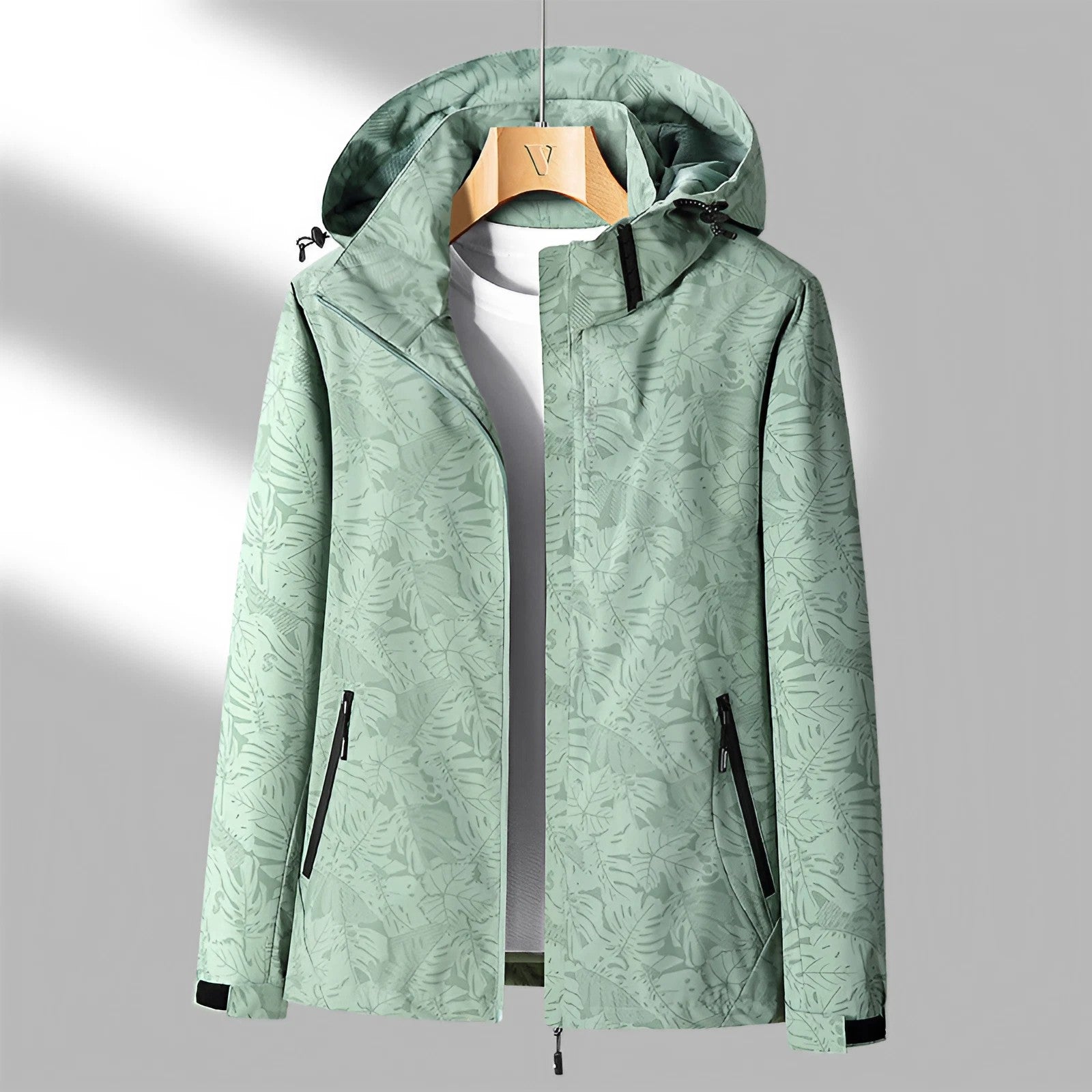 Dames lichte hoodiejacket - trendy outdoor jacket voor vrouwen