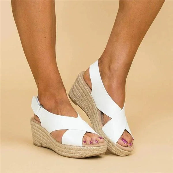 Dames wedge sandalen - gezellige espadrille stijl voor zomerse uitjes