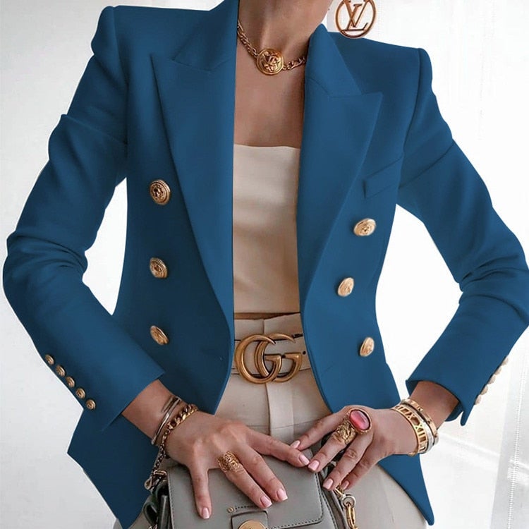 Dames tailored blazer - elegante bovenkleding voor kantooromgevingen