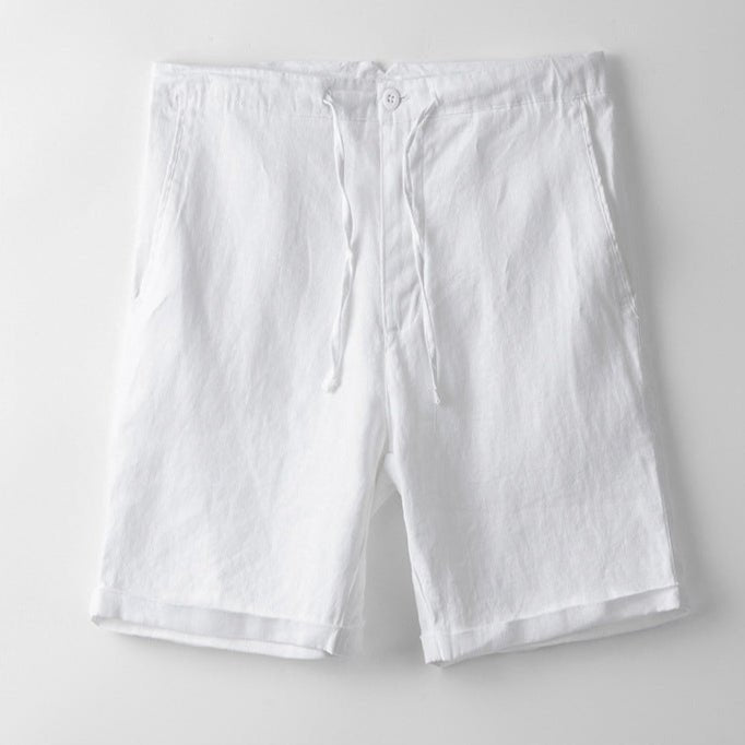 Sunseeker - Linnen Drawstring Shorts