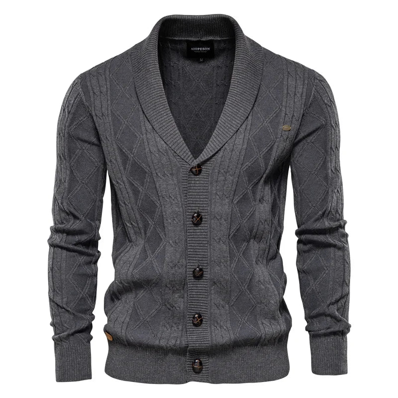 Olivier | Heren Cardigan met Knopen